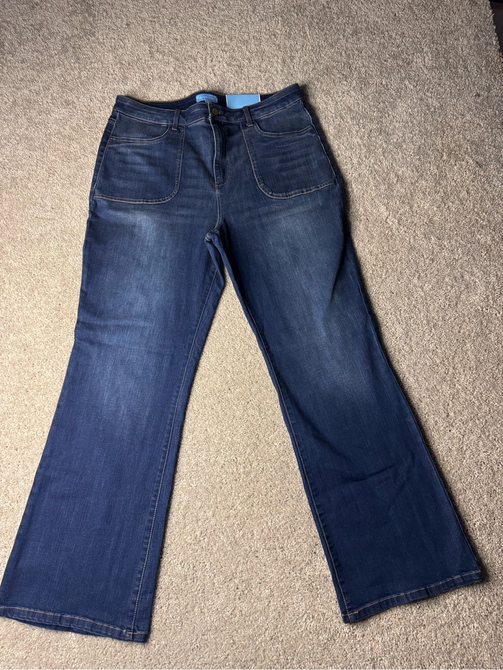 Draper James Indigo Betty Boot Cut Jeans